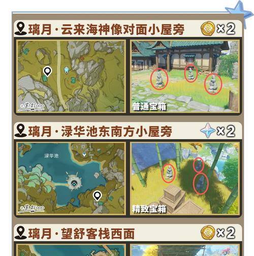 原神宝藏前置任务攻略（解锁宝藏之门，收集神秘宝物）